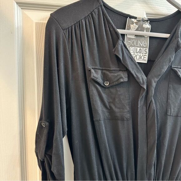 Revolve Malik Romper in Black Young, Fabulous & Broke size XS - Picture 5 of 11